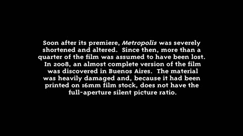 Metropolis (1927 German film) (Colorized from Original Black & White) #kaosnova