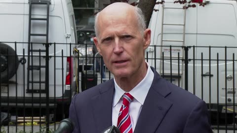 Sen. Rick Scott calls Donald Trump's hush money trial 'criminal'