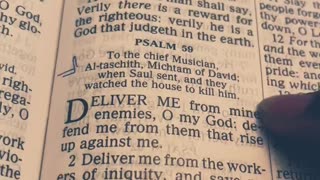 chosen ones daily scripture Psalm 59 1-2 Deliver me from my enemies!