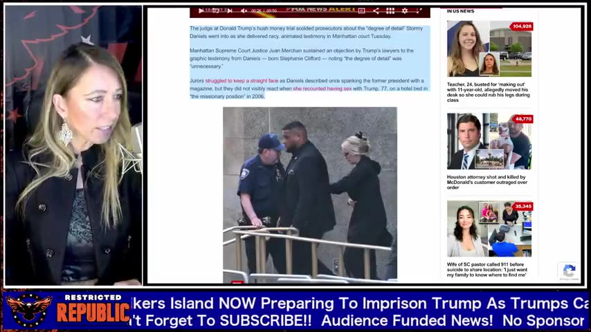 Rilers Island Prison Braces For Trumps Arrival - Shocking Twist Sends Waves Through