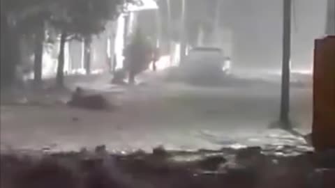 Massive Flooding Due To Heavy Rainfall In Monterrey, Mexico