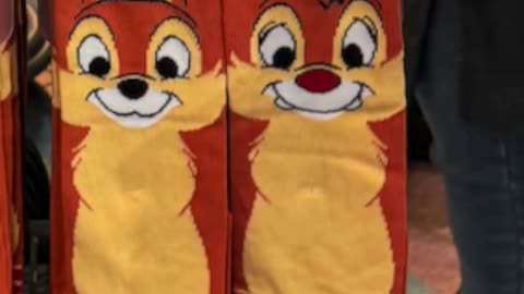 Disney Parks Pair of Chip and Dale Socks #shorts