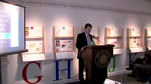 A History of Britain in Thirty-six Postage Stamps, Chris West, Maynard Sundman Lecture 2013