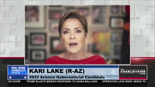 Kari Lake talks to Charlie Kirk about her lawsuit& the possibility of a Senate run