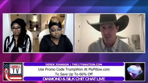 Who is the real President? Diamond and Silk with Derek Johnson