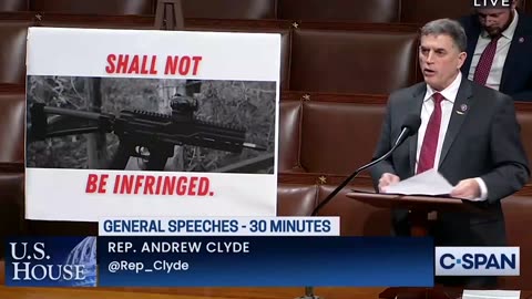 Rep. Andrew Clyde Leads Special Order Blasting the ATF's Unconstitutional Pistol Brace Rule