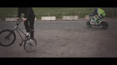 BMX Flatland Vs Street Bike Freestyle