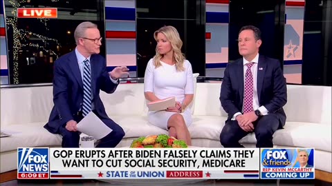 'Fox & Friends' Hosts Spar Over Biden's State Of The Union Address