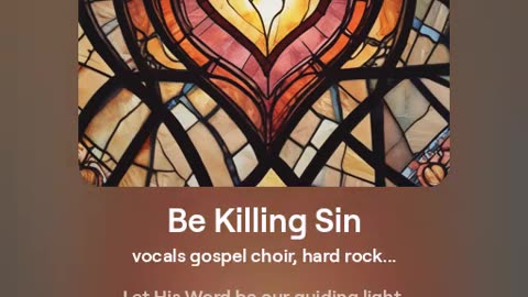 Be Killing Sin