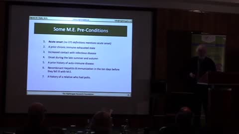 Byron Hyde MD on some "M.E." Pre Conditions