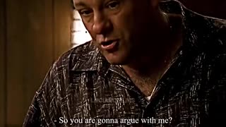 TONY SOPRANO - "Act as if you are not feeling vulnerable." - The Sopranos S06E05