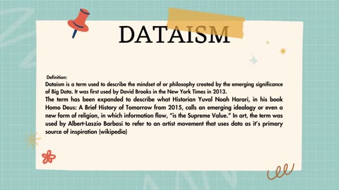 I'm Just Wonderin' Dataism-The New Religion 5 24