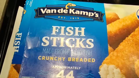 Eating Van de Kamp's Fish Sticks, Dbn, MI, 6/1/24