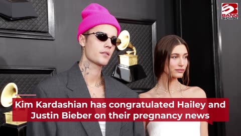 Kim Kardashian Leads Celeb Congrats to Hailey and Justin Bieber on Pregnancy News.