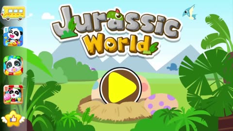Jurassic World - Dinosaurs｜Your favorite panda and 6 dinos to discover | BabyBus Kids Games
