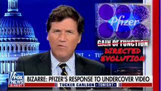 Tucker on Pfizer admitting to having "engineered" viruses: