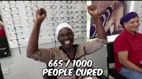 1,000 Blind People See For The First Time