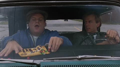 Tommy Boy "I think your brain has a thick candy shell"