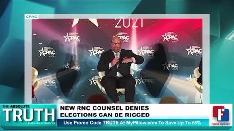 Former RNC Attorney Charlie Spies Repeatedly Says Elections Can’t be Rigged - Admits Friendship with Marc Elias