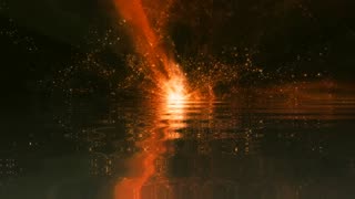 Reflection of a Shooting Star 4K Relaxing Screensaver