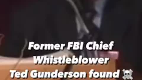 TED GUNDERSON, FORMER FBI CHIEF 1979 YOUTUBE HAS ERASED HIM FROM EXISTENCE.