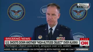 Pentagon Releases More Information on ‘High Altitude Object’ Shot Down Over Alaska