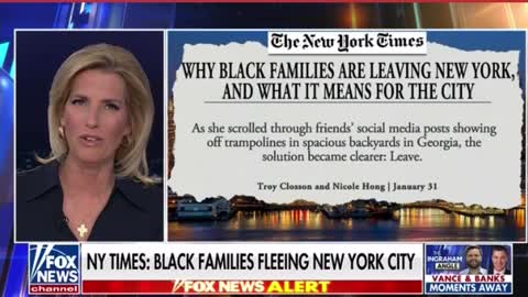 New York Times: black families fleeing New York City