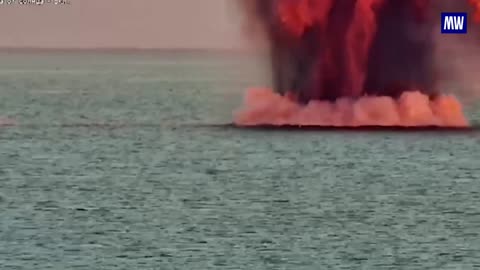 Russian Black Sea Fleet on fire mission