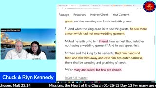 God Is Real 01-25-23 Missions, The Heart of the Church Day 13 - Pastor Chuck Kennedy