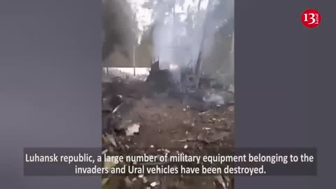 "We drove out Russians, see how Kamaz, armored vehicles are burning" - Aftermath of fierce battle