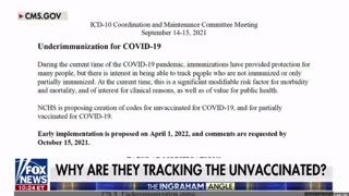 CDC Wanted to track the unvaccinated