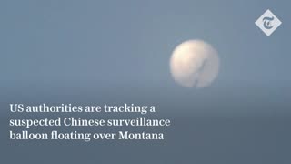 Chinese Spy Balloon Spotted Over Montana- Biden Refuses to Shoot it Down