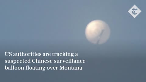 Chinese Spy Balloon Spotted Over Montana- Biden Refuses to Shoot it Down