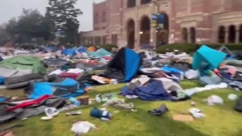 Aftermath of Liberal Terrorists At Columbia University