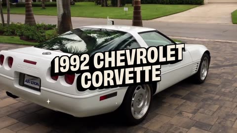 Clips - The 1992 Chevrolet Corvette Is One Of The Sweetest V8 Powered Cars You Can Buy For Under 10k
