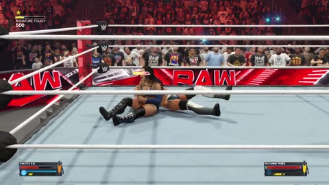 BlackMonkTheGamer - WWE 2K24 Raw 05/06/2024 Dakota Kai VS Roxanne Perez