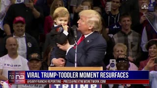 Trump Spots Baby In The Crowd Then Seconds Later Something Magical Happens That Will Melt Your Heart