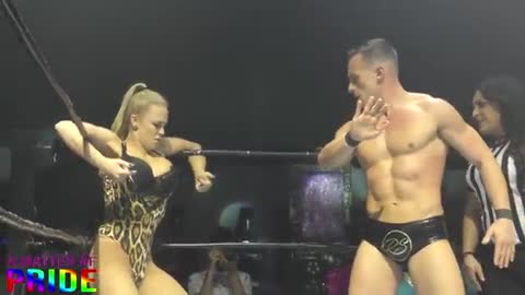 Penelope Ford vs. Randy Summers (Intergender Wrestling)