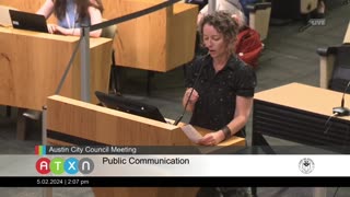 Keri Smith addresses Austin City Council about Sterilizing and Mutilating Children