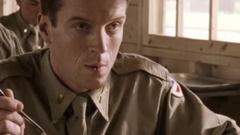 Band of Brothers "you just broke both your legs" #bandofbrothers #ww2 #wwii #movie #clips #scenes