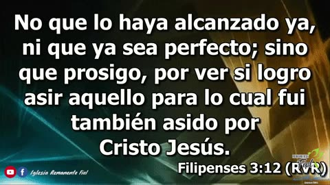 Iglesia Remanente Fiel | Prédica ( Procurando ser perfectos ) | Domingo 05-05-2024