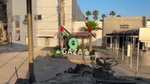 Leaked footage purports to show an Israeli tank on the Gazan side of Rafah