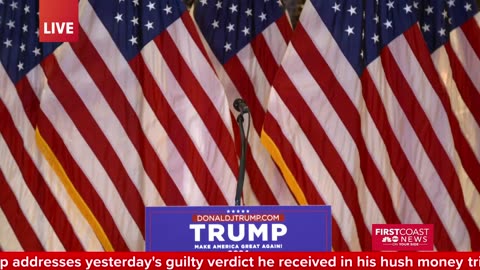 Trump holds news conference following guilty verdict