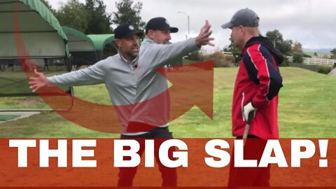 THE BIG SLAP to REPEATABLE / POWERFUL Drives with Golf Pro Eric Meichtry