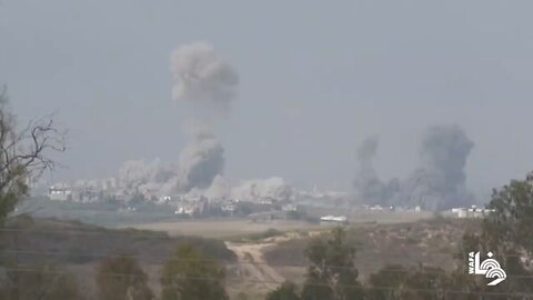 💣💣-footage of the Gaza Strip this morning. Israeli warplanes continue to hit Gaza.