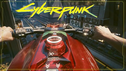 Cyberpunk 2077 flying car Ray Tracing 4K