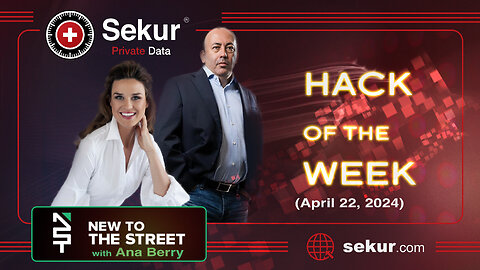Sekur Private · Interview : New to The Streets “Weekly Hack” with Ana Berry