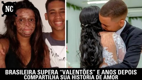 Brasileira supera “valentões” e anos depois compartilha sua história de amor