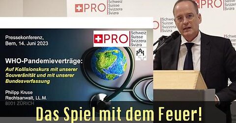 Philipp Kruse: "WHO-Pandemievertrag: Auf Kollisionskurs mit unserer Souveränität & Bundesverfassung"