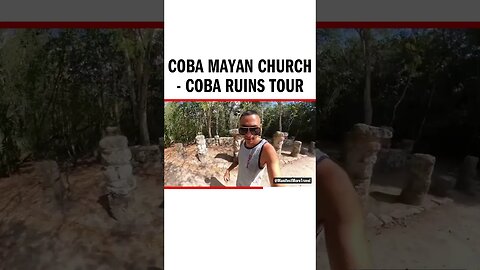 Coba Mayan Church - Coba Ruins Tour - #Mayan #Ruins #Church #CatholicChurch #Temple #Dzibilchaltun #